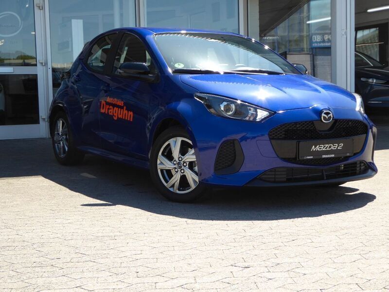 Blau Gebraucht 2025 Mazda 2 Exclusive Limousine | 23.290 € (Teuer) - Bild 1/3