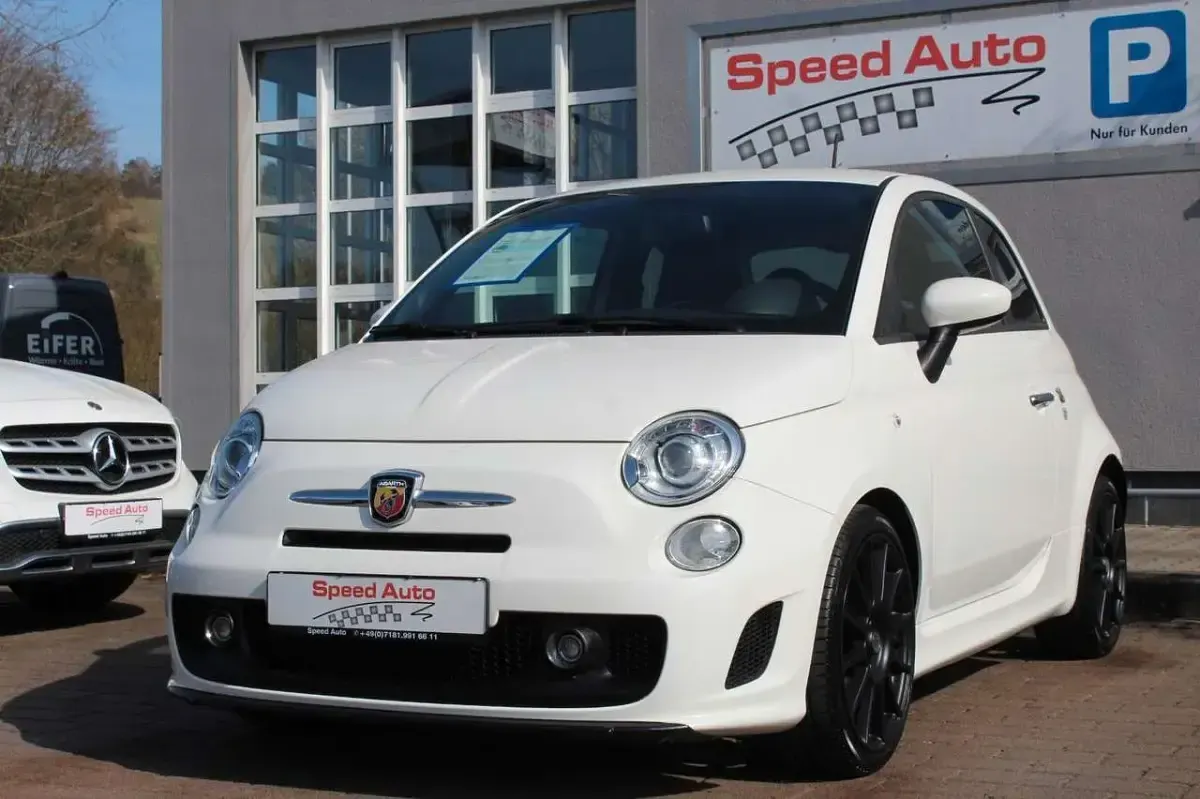 Gebraucht Abarth 595 Custom 140 PS (102 kW) 2016 Weiß Coupé