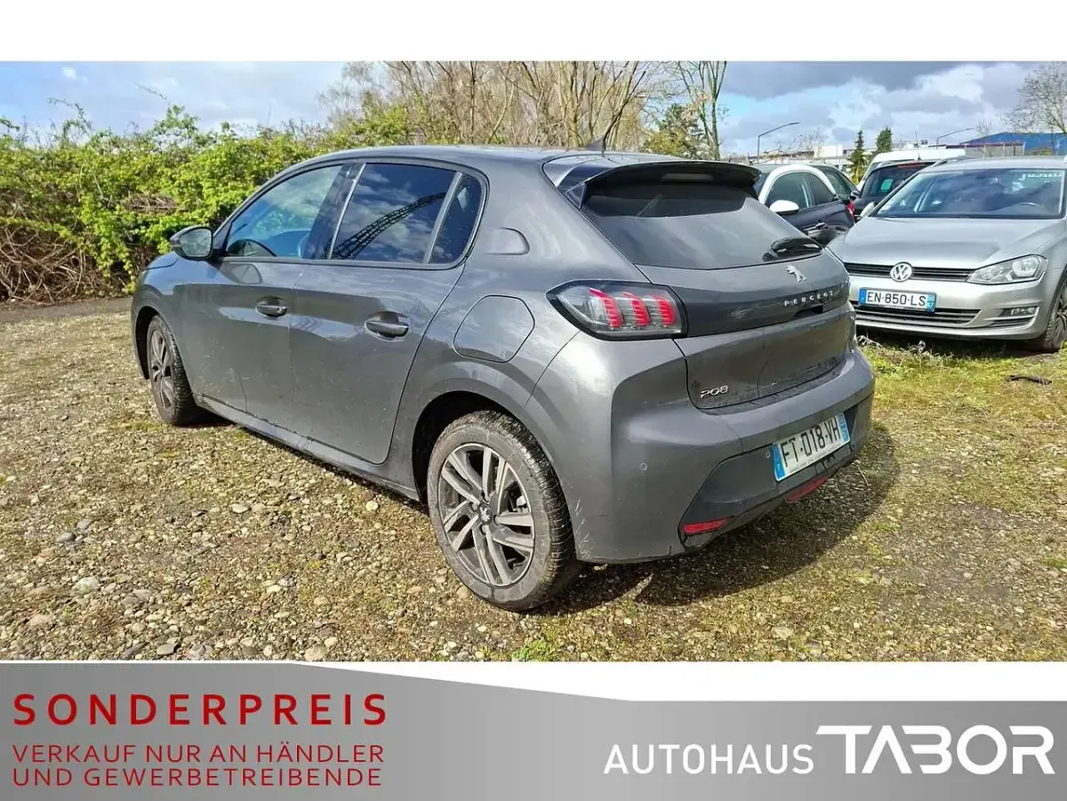 Gebraucht Peugeot 208 Allure 101 PS (74 kW) 2020 Lackierung platiniumgrau/typ Kleinwagen