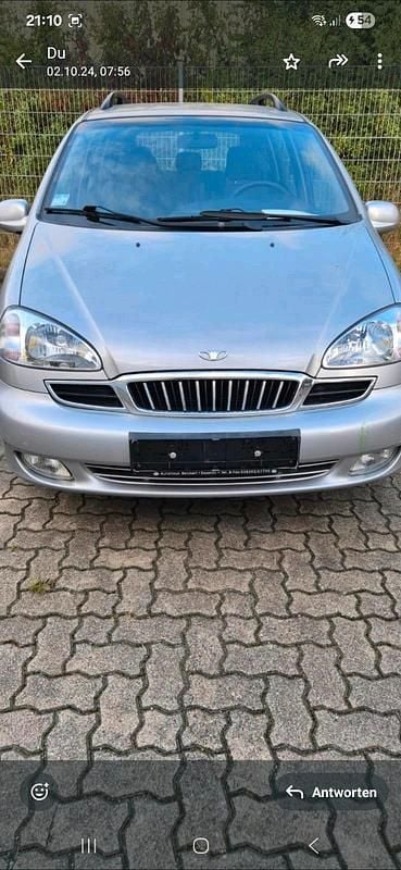 Silber Gebraucht 2002 Chevrolet Tacuma Van / Kleinbus | 2.500 € - Bild 1/4