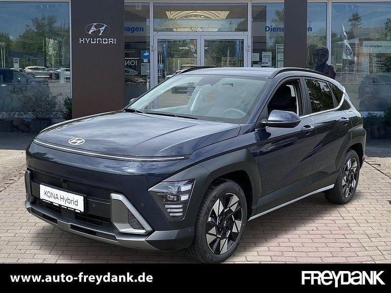 Denim blue Gebraucht 2023 Hyundai Kona Eco SUV | 27.999 € (Fairer Preis) - Bild 1/4