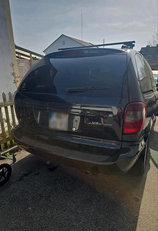 Gebraucht Chrysler Voyager 150 PS (110 kW) 2008 Schwarz Van / Kleinbus