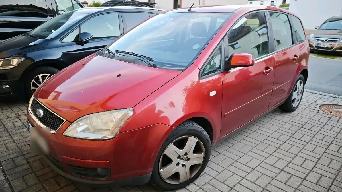 Gebraucht Ford C-MAX 101 PS (74 kW) 2006 Rot Van / Kleinbus