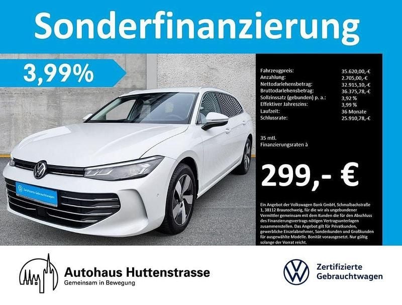 Außenfarbe: Gebraucht 2025 VW Passat Business Kombi | 33.620 € (Superpreis) - Bild 1/4