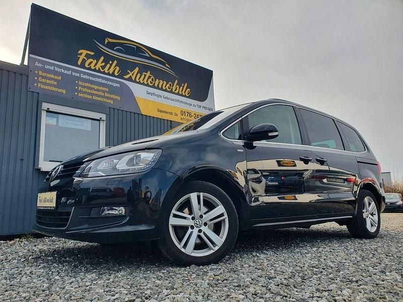 Gebraucht VW Sharan Match 140 PS (102 kW) 2013 Schwarz Van / Kleinbus