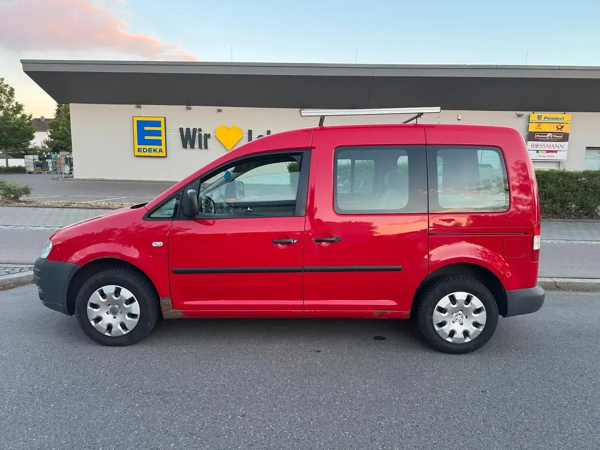 Gebraucht VW Caddy Life 102 PS (75 kW) 2006 Rot Van / Kleinbus