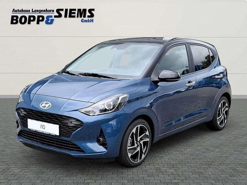 Vibrant blue / phantom black Neu 2025 Hyundai i10 Prime Kleinwagen | 21.560 € (Etwas zu teuer) - Bild 1/4