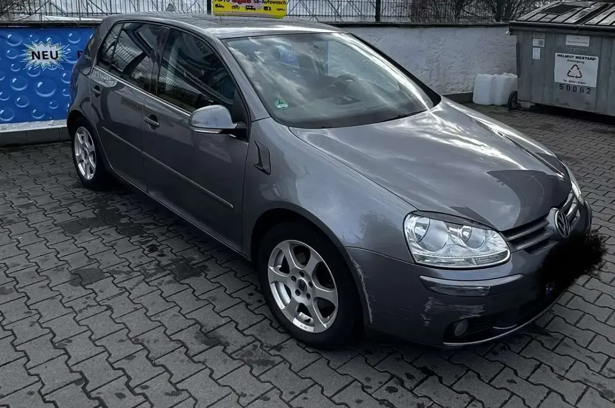 Gebraucht VW Golf V 102 PS (75 kW) 2007 Grau Kleinwagen