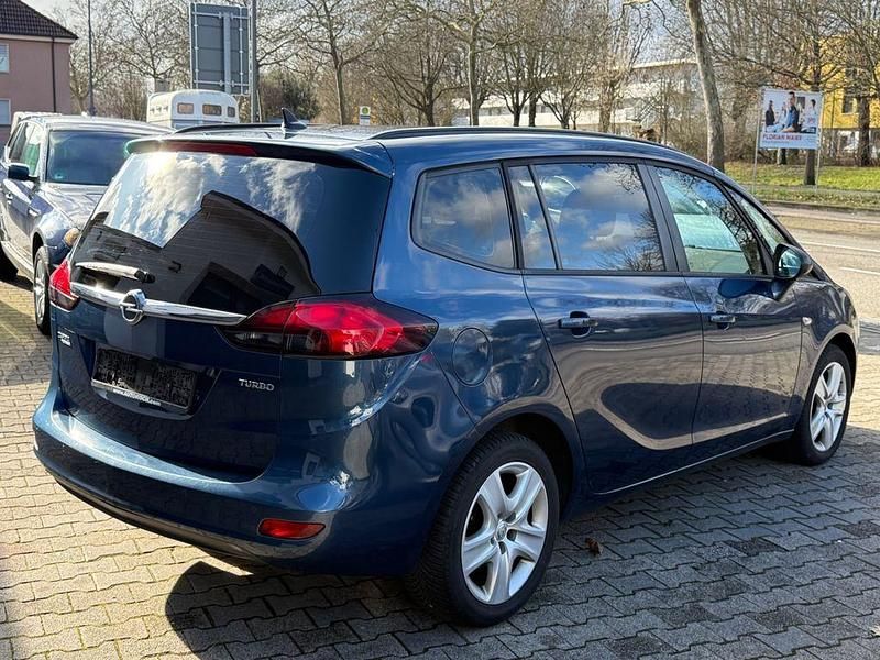 Gebraucht Opel Zafira Tourer Edition 140 PS (102 kW) 2015 Blau Van / Kleinbus