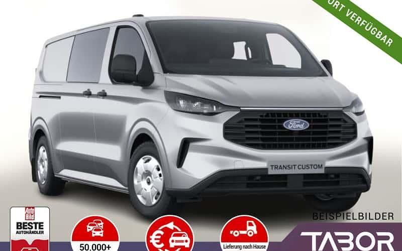 Silber Neu 2025 Ford Transit Custom Trend Van | 40.988 € (Superpreis) - Bild 1/4