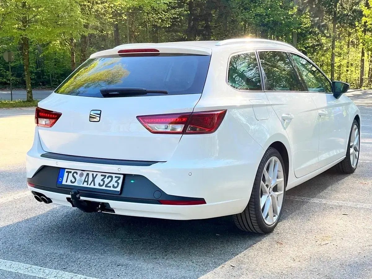 Gebraucht Seat Leon 124 PS (91 kW) 2017 Weiß Kombi