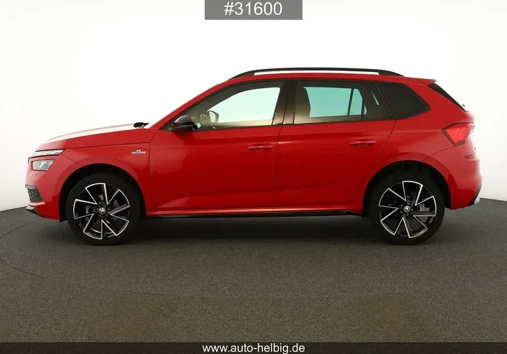 Gebraucht Skoda Kamiq Monte Carlo 150 PS (110 kW) 2023 Velvet red metallic SUV