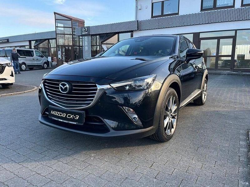 Onyxschwarz metallic (metallic) Gebraucht 2017 Mazda CX-3 Kizoku Intense SUV | 13.890 € (Fairer Preis) - Bild 1/4