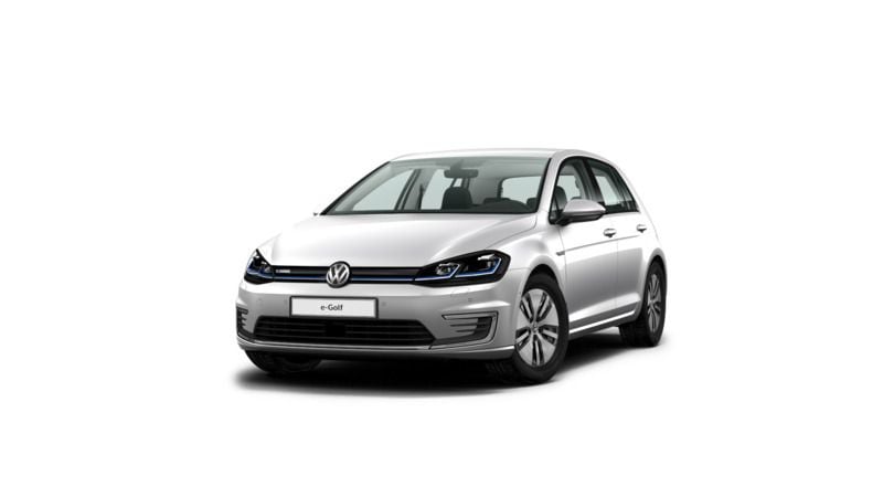 Używany VW e-Golf 100 kW (136 KM) 2019 Srebrny Hatchback