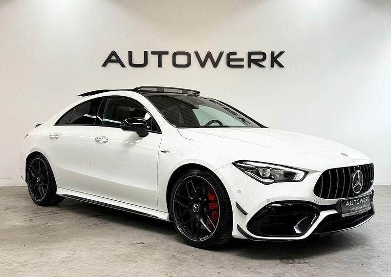 Weiß Gebraucht 2020 Mercedes CLA45 AMG AMG Limousine | 45.899 € (Fairer Preis) - Bild 1/4