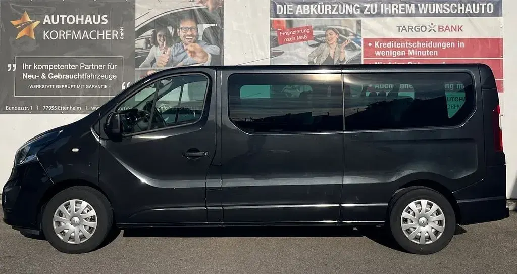Brugt Opel Vivaro S 125 HK (91 kW) 2017 Sort MPV
