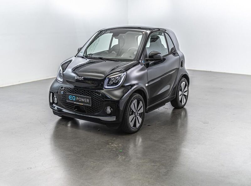 Schwarz Gebraucht 2023 Smart ForTwo Electric Drive Prime Coupé | 17.888 € (Teuer) - Bild 1/4