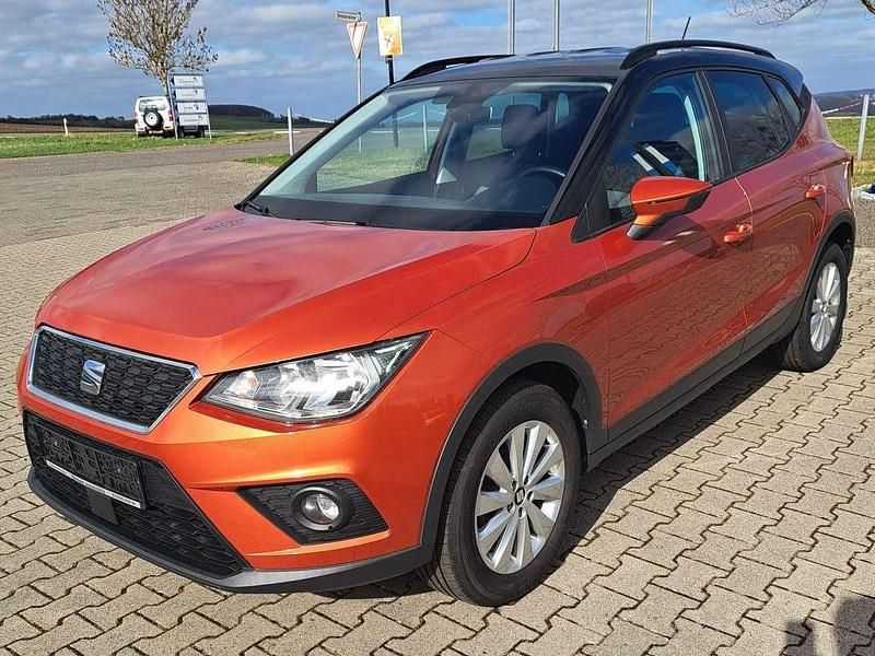 Gebraucht Seat Arona Style 116 PS (85 kW) 2019 "eclipse" orange SUV