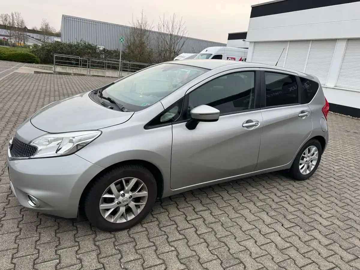 Second-hand Nissan Note Visia 80 CP (58 kW) 2016 Gri Hatchback