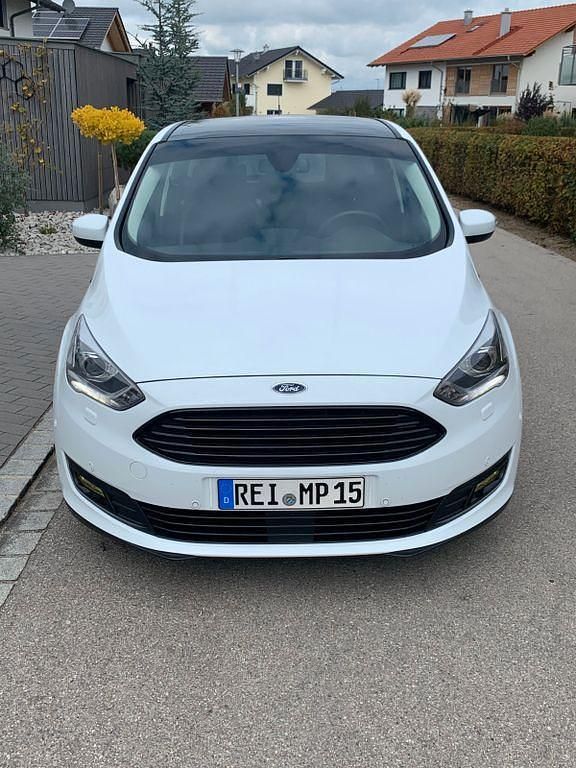 Gebraucht Ford C-MAX Titanium 150 PS (110 kW) 2017 Weiß Van / Kleinbus
