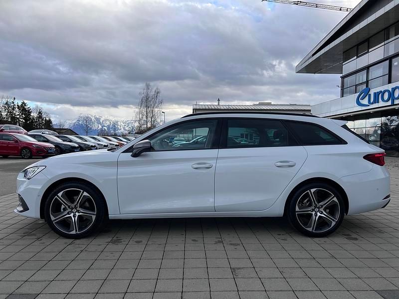 Gebraucht Seat Leon FR 150 PS (110 kW) 2022 Nevada weiss metallic Kombi