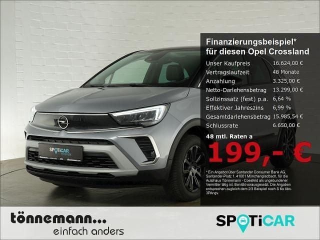 Kontrast grau Gebraucht 2022 Opel Crossland Elegance SUV | 16.624 € (Fairer Preis) - Bild 1/4