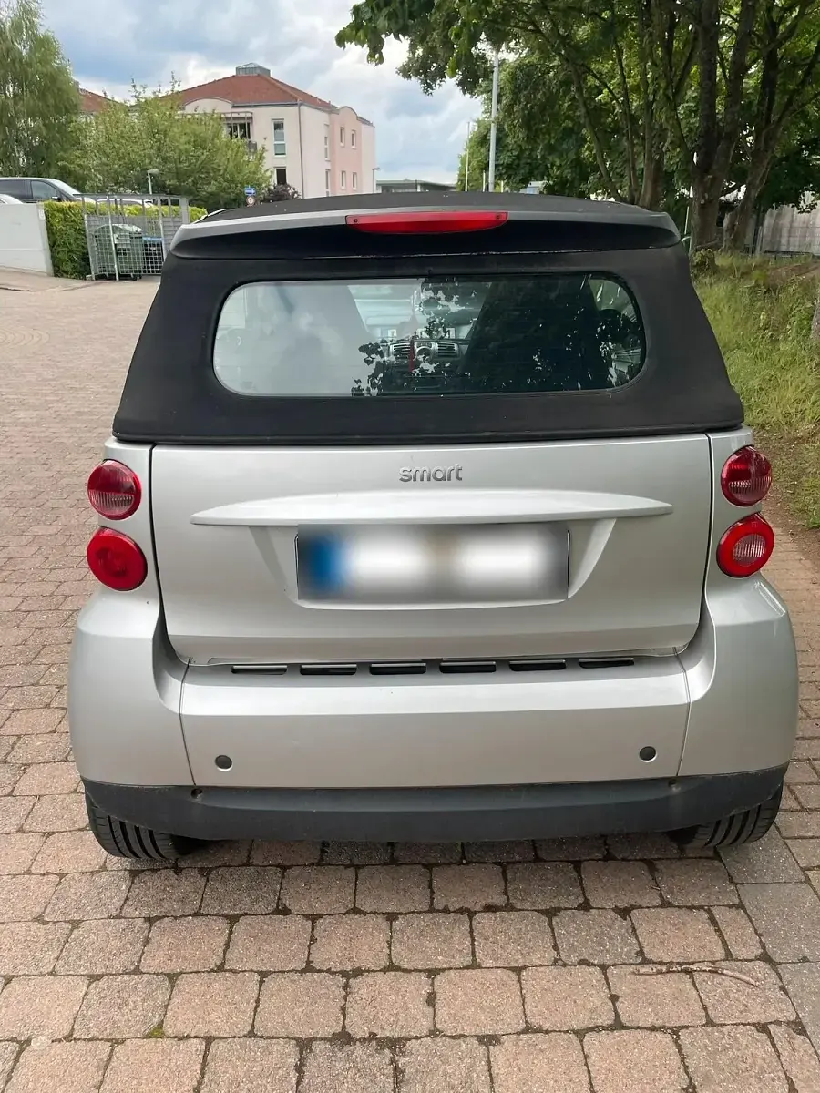 Gebraucht Smart ForTwo Cabrio 90 PS (66 kW) 2010 Silber Cabrio