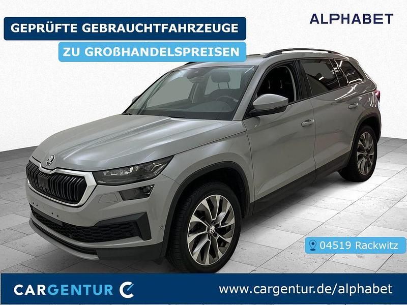 Stahlgrau uni Gebraucht 2022 Skoda Kodiaq Tour SUV | 30.190 € (Fairer Preis) - Bild 1/2