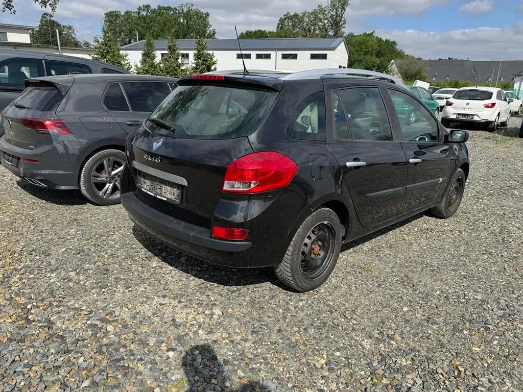 Gebraucht Renault Clio Dynamique 101 PS (74 kW) 2008 Schwarz Limousine