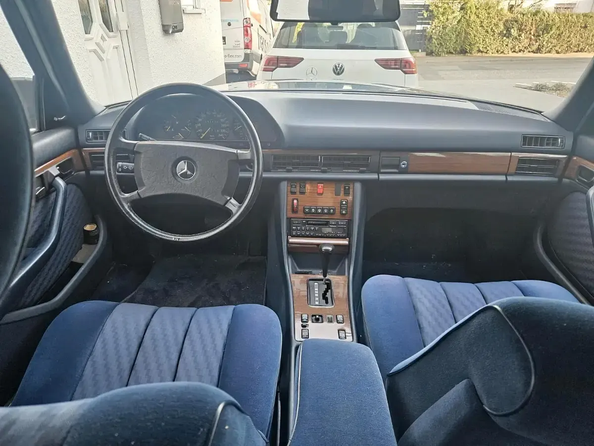 Gebraucht Mercedes 300 SE 180 PS (132 kW) 1989 Blau Limousine