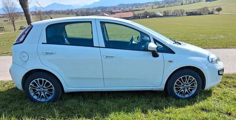 Gebraucht Fiat Punto Evo Dynamic 69 PS (50 kW) 2011 Weiß Kleinwagen
