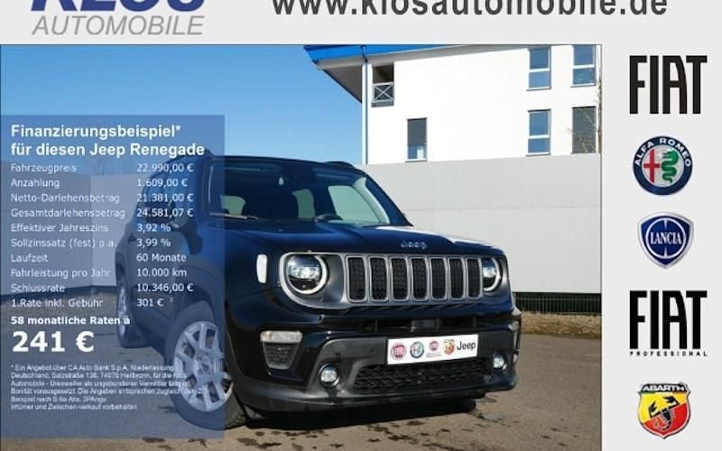Schwarz Gebraucht 2023 Jeep Renegade Limited SUV | 22.990 € (Guter Preis) - Bild 1/4