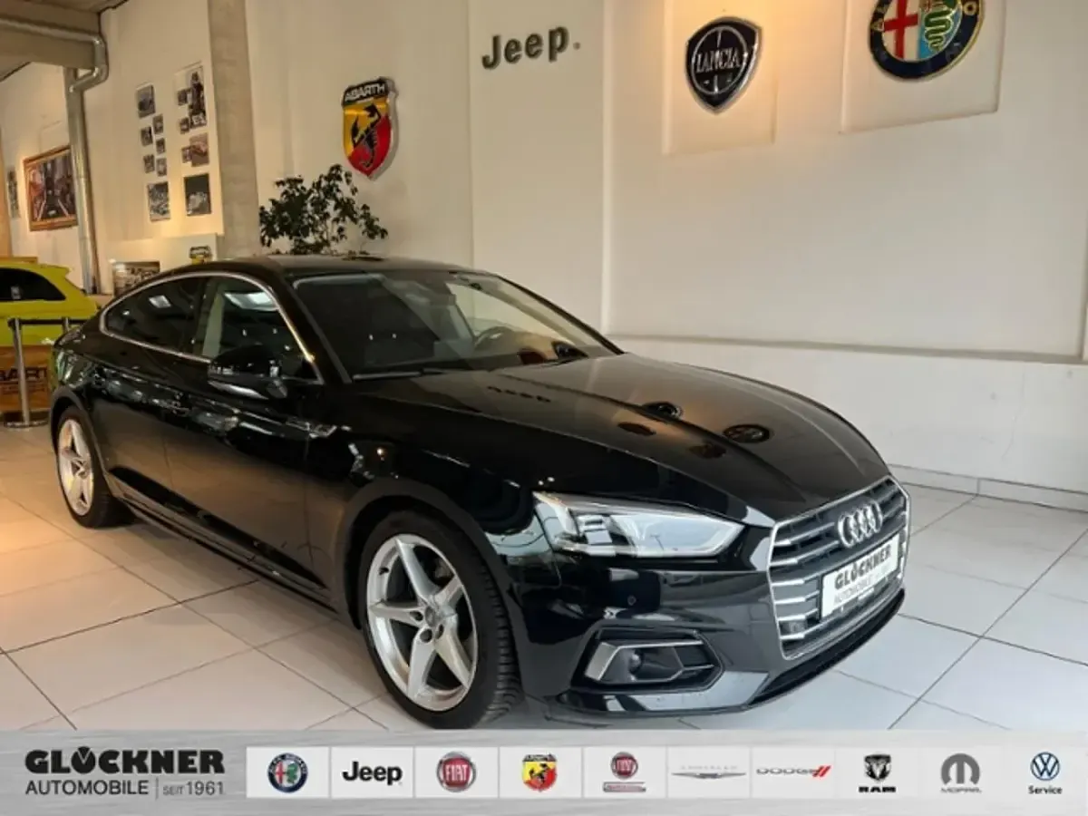 Usata Audi A5 190 CV (139 kW) 2020 Nero Coupé