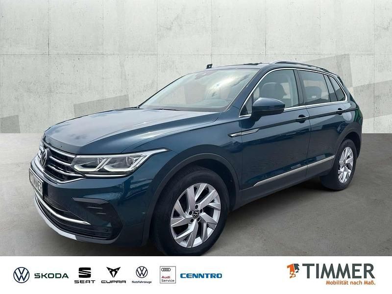 Blau Gebraucht 2020 VW Tiguan Elegance SUV | 28.470 € (Fairer Preis) - Bild 1/4