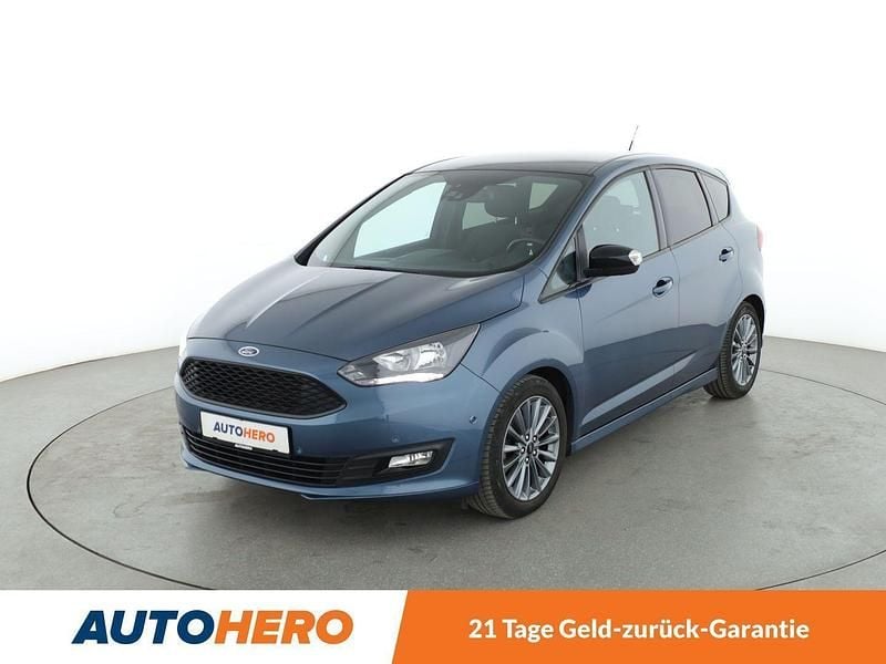 Blau Gebraucht 2019 Ford C-MAX Sport Van / Kleinbus | 15.100 € (Fairer Preis) - Bild 1/3