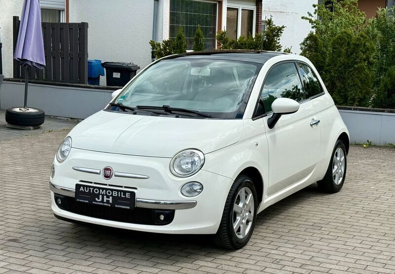 Weiß Gebraucht 2010 Fiat 500 Lounge Kleinwagen | 3.500 € (Guter Preis) - Bild 1/4