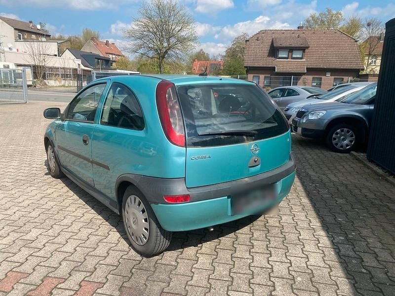 Gebraucht Opel Corsa 75 PS (55 kW) 2002 Grün Kleinwagen