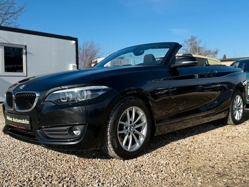 Gebraucht BMW 218 Advantage 136 PS (100 kW) 2021 Schwarz Cabrio