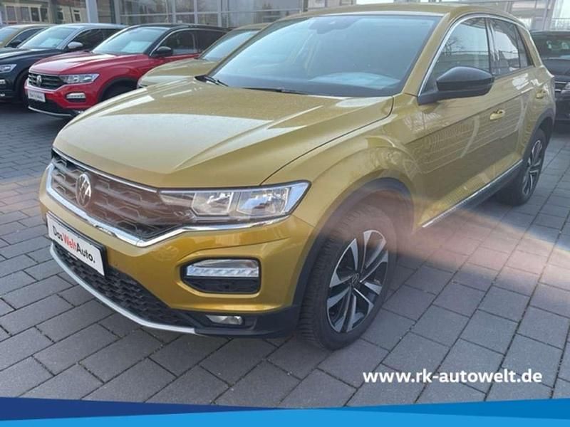 Gelb Gebraucht 2021 VW T-Roc United SUV | 24.470 € (Fairer Preis) - Bild 1/2