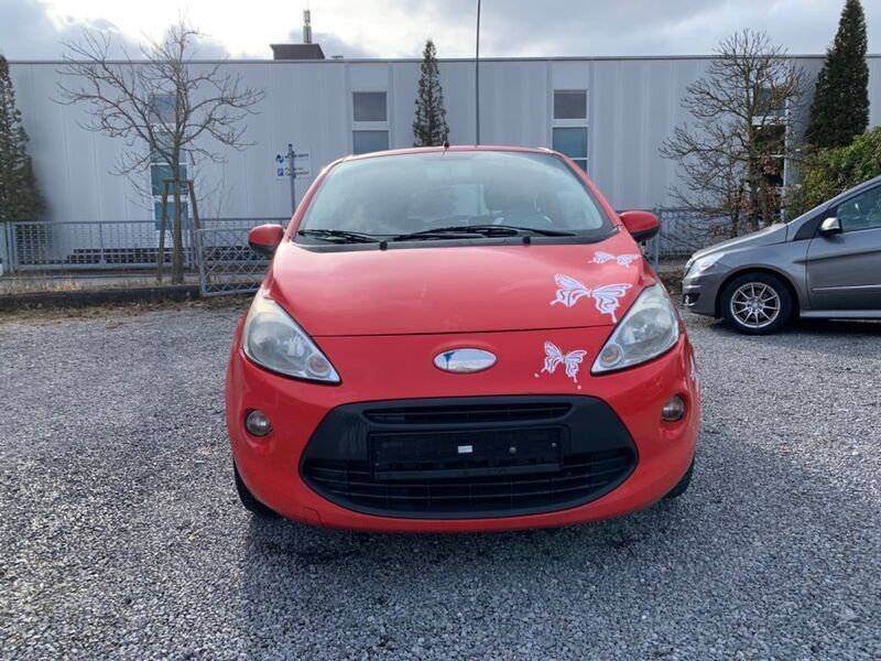 Rot Gebraucht 2009 Ford Ka Titanium Kleinwagen | 1.399 € (Superpreis) - Bild 1/4