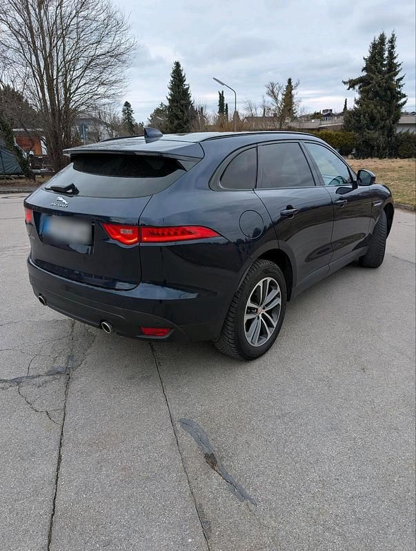 Gebraucht Jaguar F-Pace Portfolio 300 PS (220 kW) 2017 Blau SUV