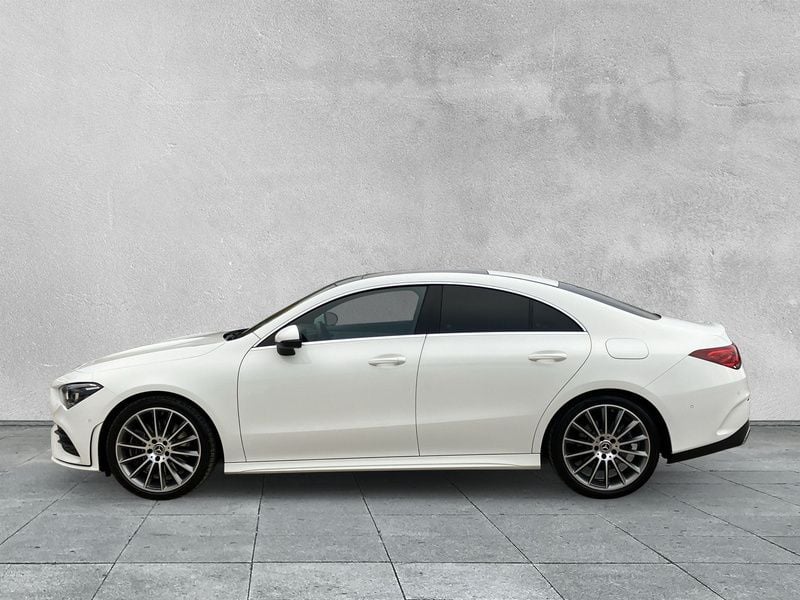Gebraucht Mercedes CLA250 AMG line 224 PS (164 kW) 2020 Polarweiss  unilack Coupé