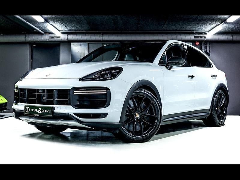 Weiß Gebraucht 2022 Porsche Cayenne Turbo SUV | 135.990 € - Bild 1/4