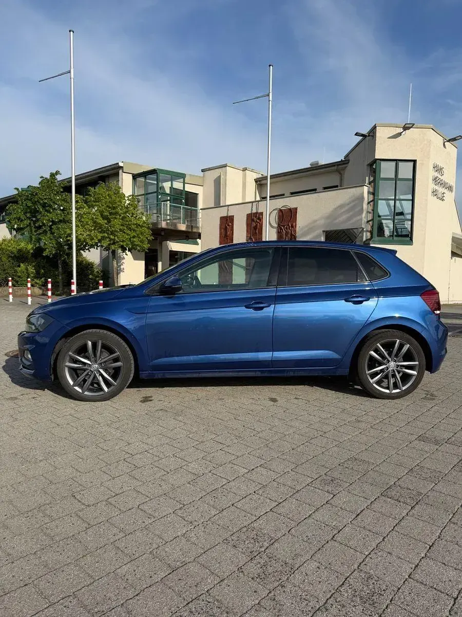 Usata VW Polo Beats 95 CV (69 kW) 2019 Blu Utilitaria