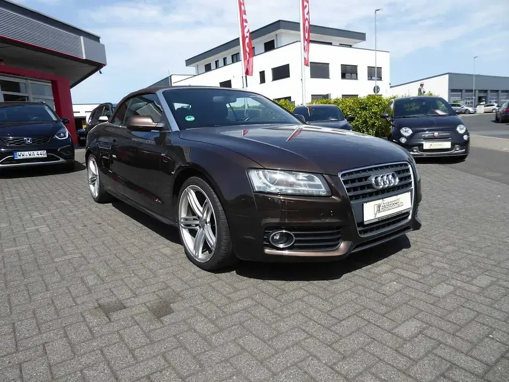 Gebraucht Audi A5 Cabriolet S-Line 211 PS (155 kW) 2011 Braun Cabrio