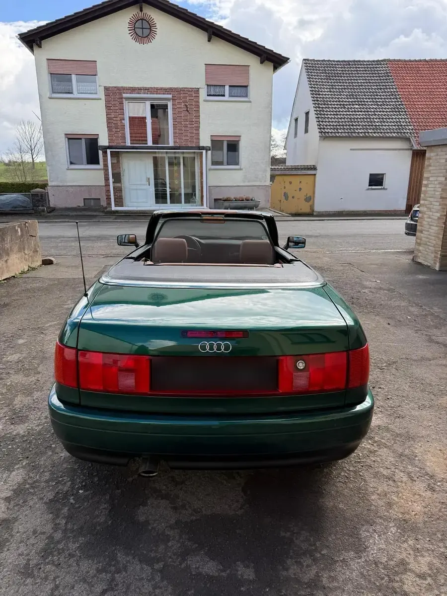 Gebraucht Audi 80 S-Line 116 PS (85 kW) 1997 Grün Cabrio