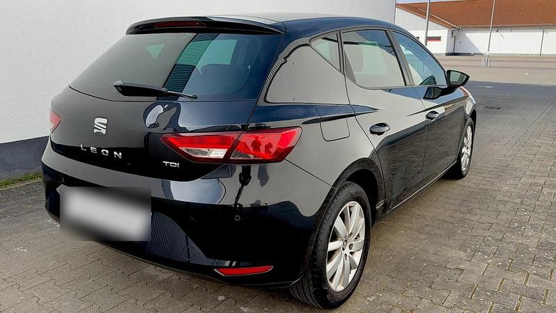 Gebraucht Seat Leon 105 PS (77 kW) 2014 Schwarz Limousine