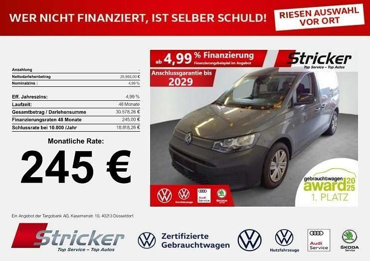 Pure grey Gebraucht 2024 VW Caddy Van / Kleinbus | 25.949 € - Bild 1/3