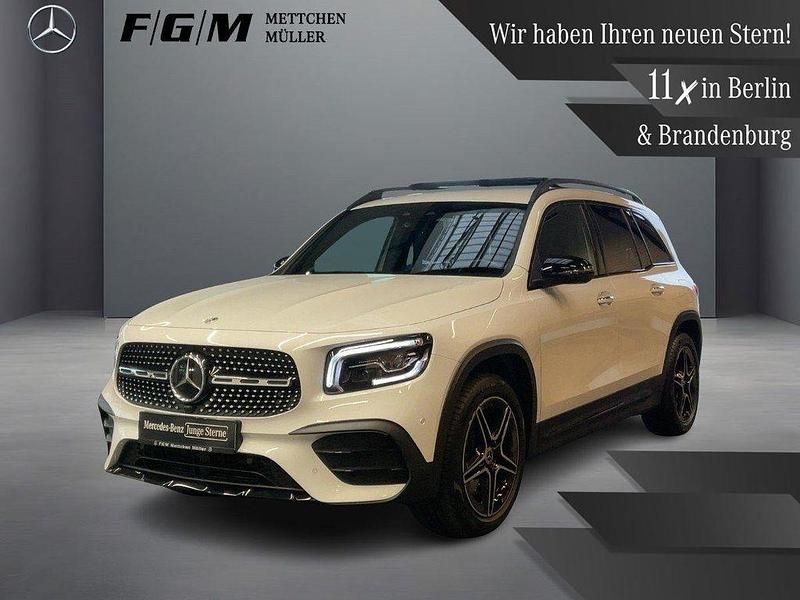 Digitalweiß Gebraucht 2022 Mercedes GLB220 AMG line SUV | 40.870 € (Fairer Preis) - Bild 1/4