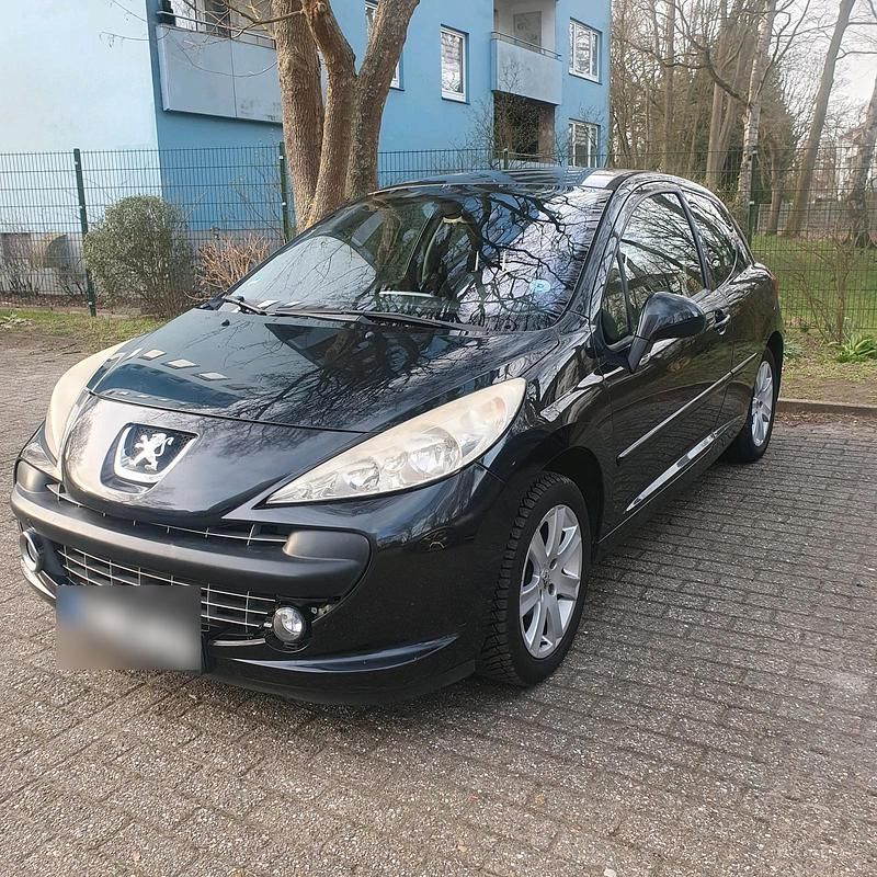 Gebraucht Peugeot 207 120 PS (88 kW) 2008 Schwarz Kleinwagen